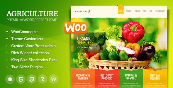 Agriculture All in One WooCommerce WP Theme