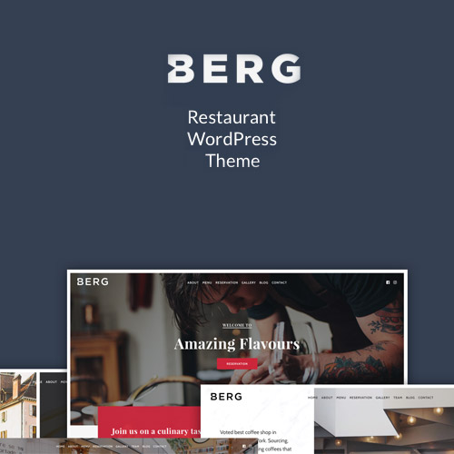 BERG Restaurant WordPress