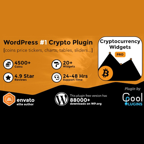 Cryptocurrency Widgets Pro WordPress Plugin