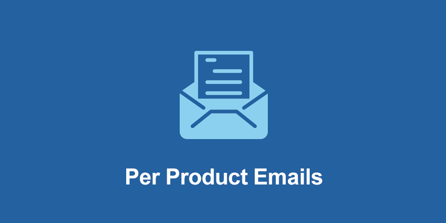 PER PRODUCT EMAILS ADDON