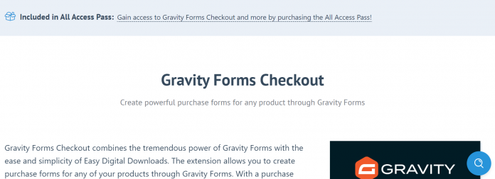 Easy Digital Downloads Gravity Forms Checkout