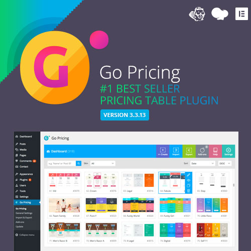 Go Pricing WordPress Responsive Pricing Tables