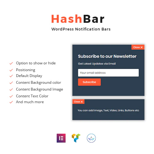 HashBar Pro WordPress