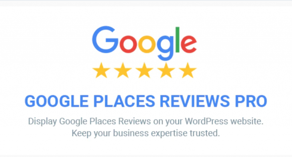 Google Places Reviews Pro WordPress Plugin
