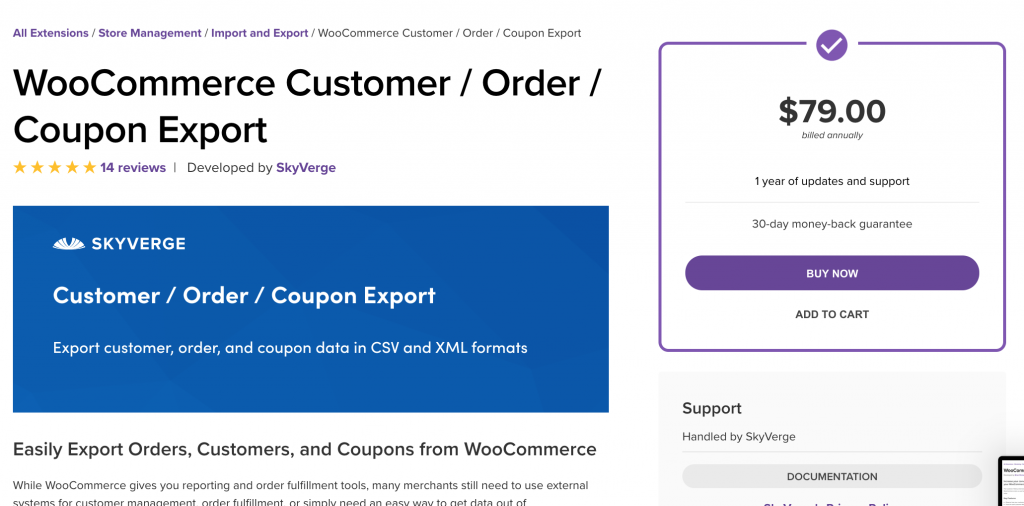 WooCommerce Customer Order Coupon Export