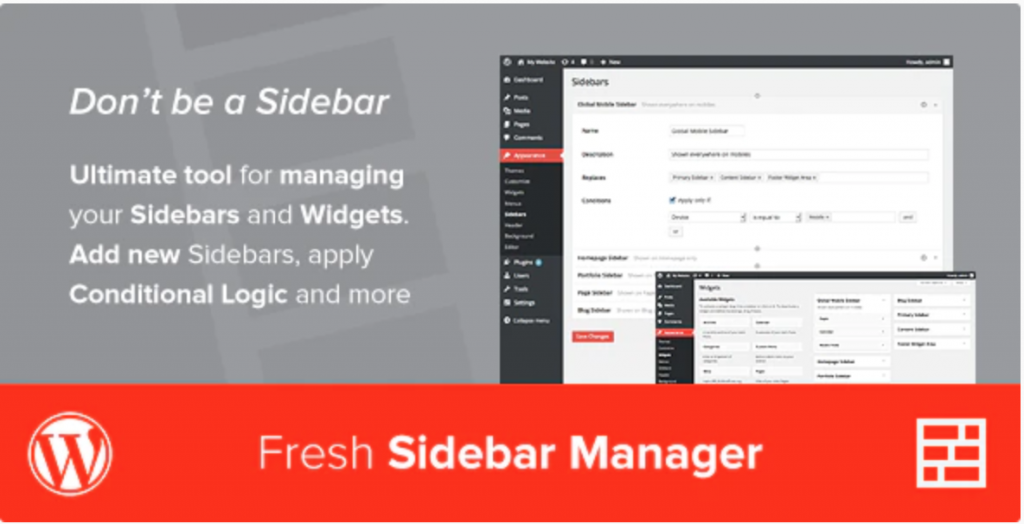 CUSTOM SIDEBAR MANAGER