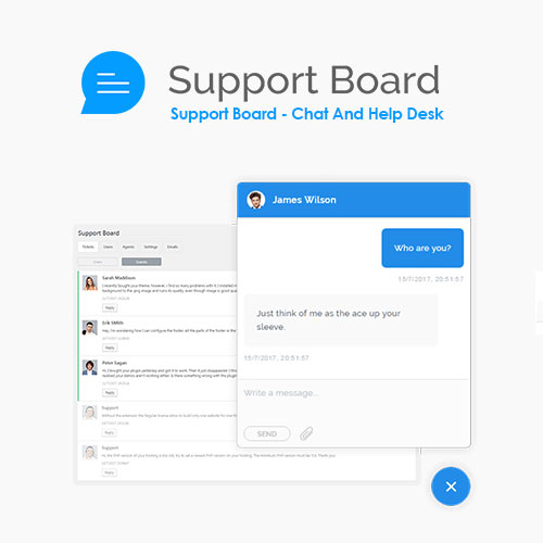 Support Board Chat And Help Desk WordPress Plugin