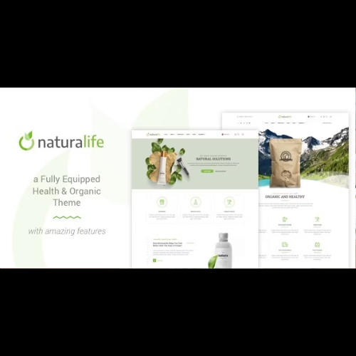 Natura Life Health and Organic WordPress Theme