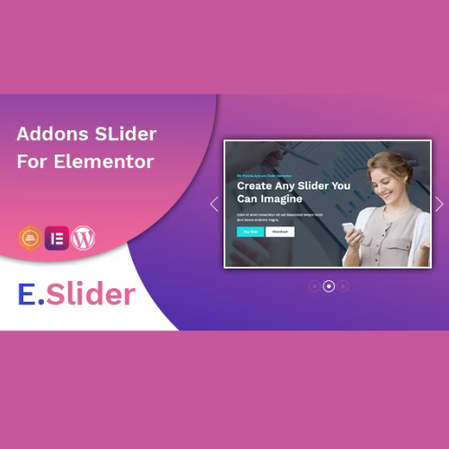 E Slider Add ons slider for Elementor