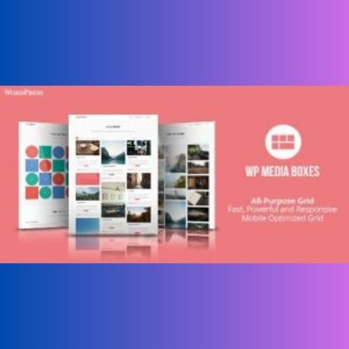 Media Boxes Portfolio Wordpress Grid Gallery