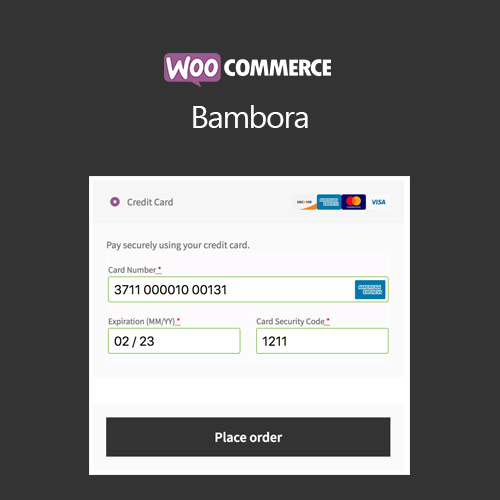 WooCommerce Beanstream Payment Gateway