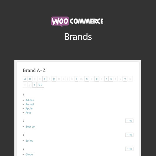 WooCommerce Brand