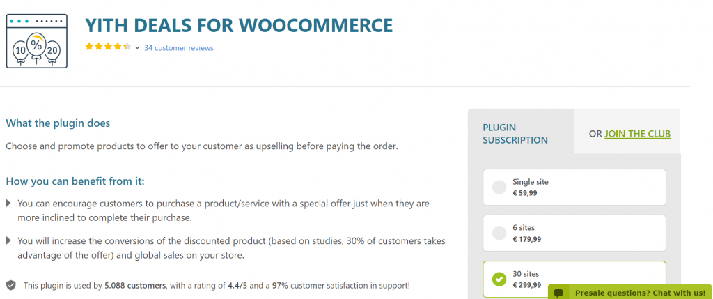 YITH Deals for WooCommerce Premium Version