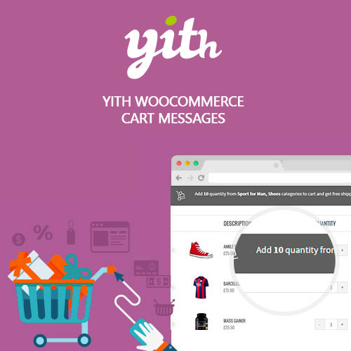 YITH WOOCOMMERCE CART MESSAGES