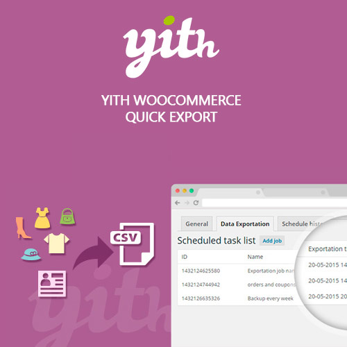 YITH WOOCOMMERCE QUICK EXPORT