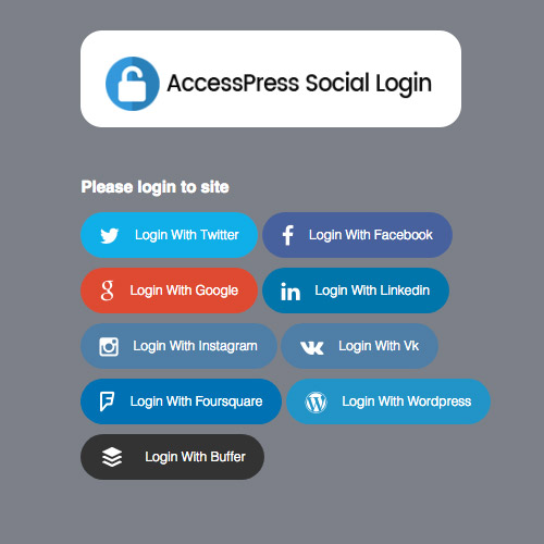 AccessPress Social Login WordPress Plugin