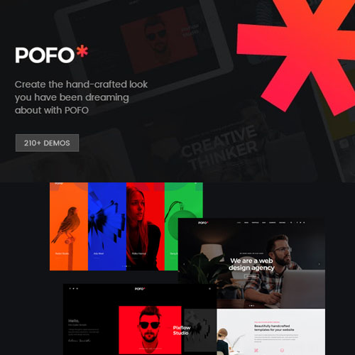 Pofo Creative Portfolio and Blog