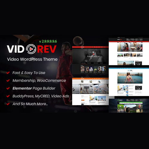 VidoRev Video WordPress Theme free download VidoRev Video WordPress Theme