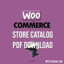 WooCommerce Store Catalog PDF Download