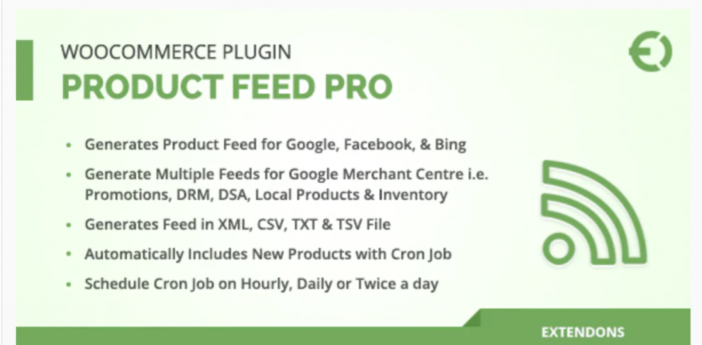 WooCommerce Product Feed Pro Plugin