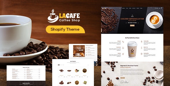 La Cafe Coffee Shop Shopify Theme