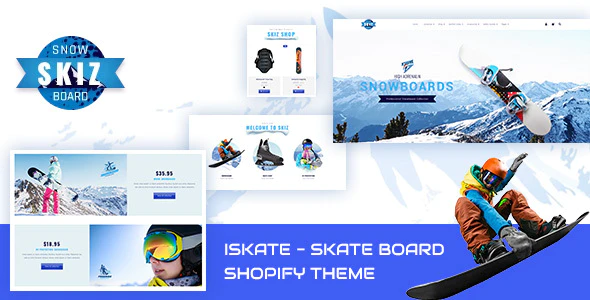 Skiz Single Product Shop Sports Shopify Theme