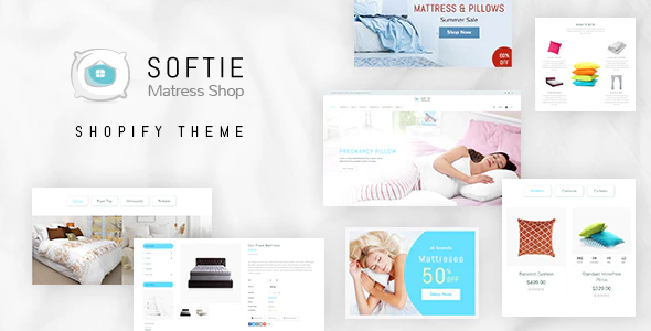 Softie Shopify Theme for Beds Pillows Mattress