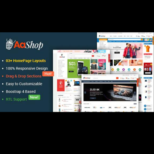 AaShop Responsive and Multipurpose