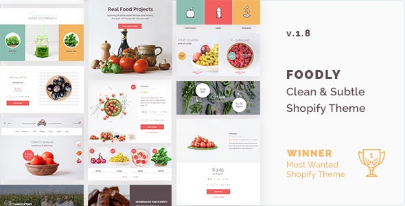 foodly one stop shopify grocery shop