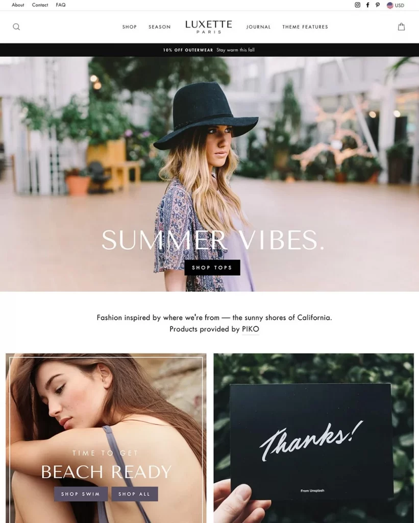 Impulse Shopify theme